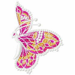 Butterfly Embroidery Design 11 Butterfly Embroidery Design 11